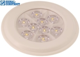 LED-Spot Silux® , superflach, warmweiss 3.000K 12V, Dekoring chromfarben