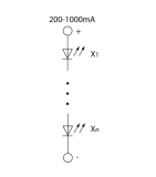 Minostar 15° Abstrahlwinkel, 2,42W, Leuchtfarbe warmweiss 2.700K