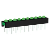 Mini-Line LED-Zeile 8-fach Gelb Mini-Line LED-Zeile 8-fach Gelb