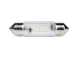 LED-Soffitten Lampe Ø11x43mm (12/14V) rot