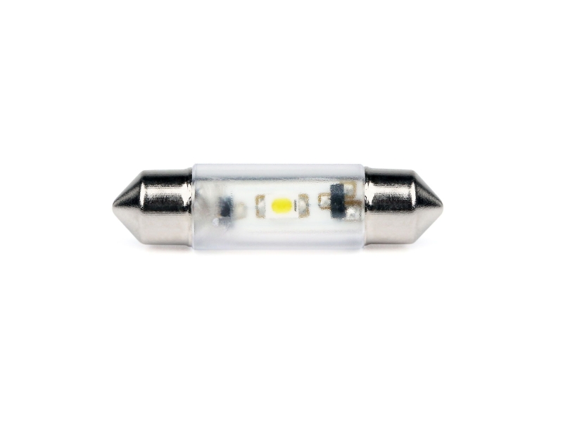 LED-Soffitten Lampe Ø8x31mm (15/18V) ultra-grün