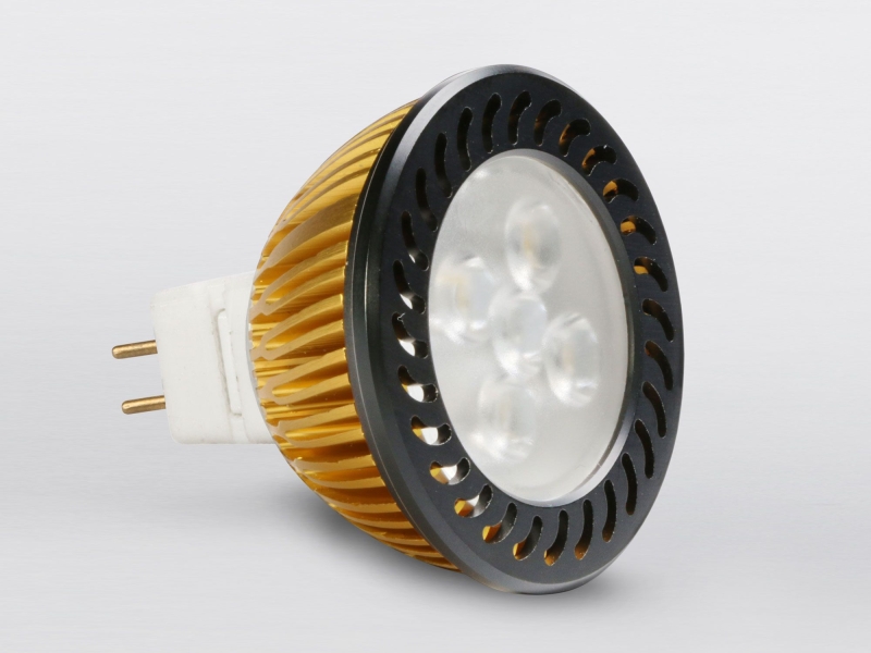LED-Spot mit Linsenoptik , weiss, 12V, 4500K, dimmbar