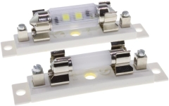 LED-Soffitten Lampe Ø8x31mm (12/14V) weiss