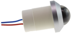 Infrarot-LED 850nm Gehäuse mattchrom, IP67