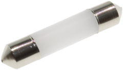 LED-Soffitten Lampe Ø6x31mm (15/18V)weiss